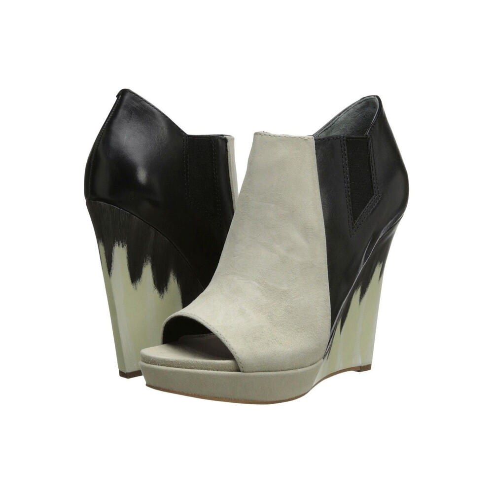 Derek Lam 10 Crosby Gerri Suede Wedge Platform Heel